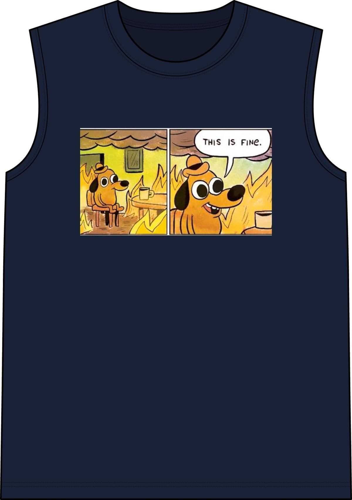 This Is Fine - Classic Tank
