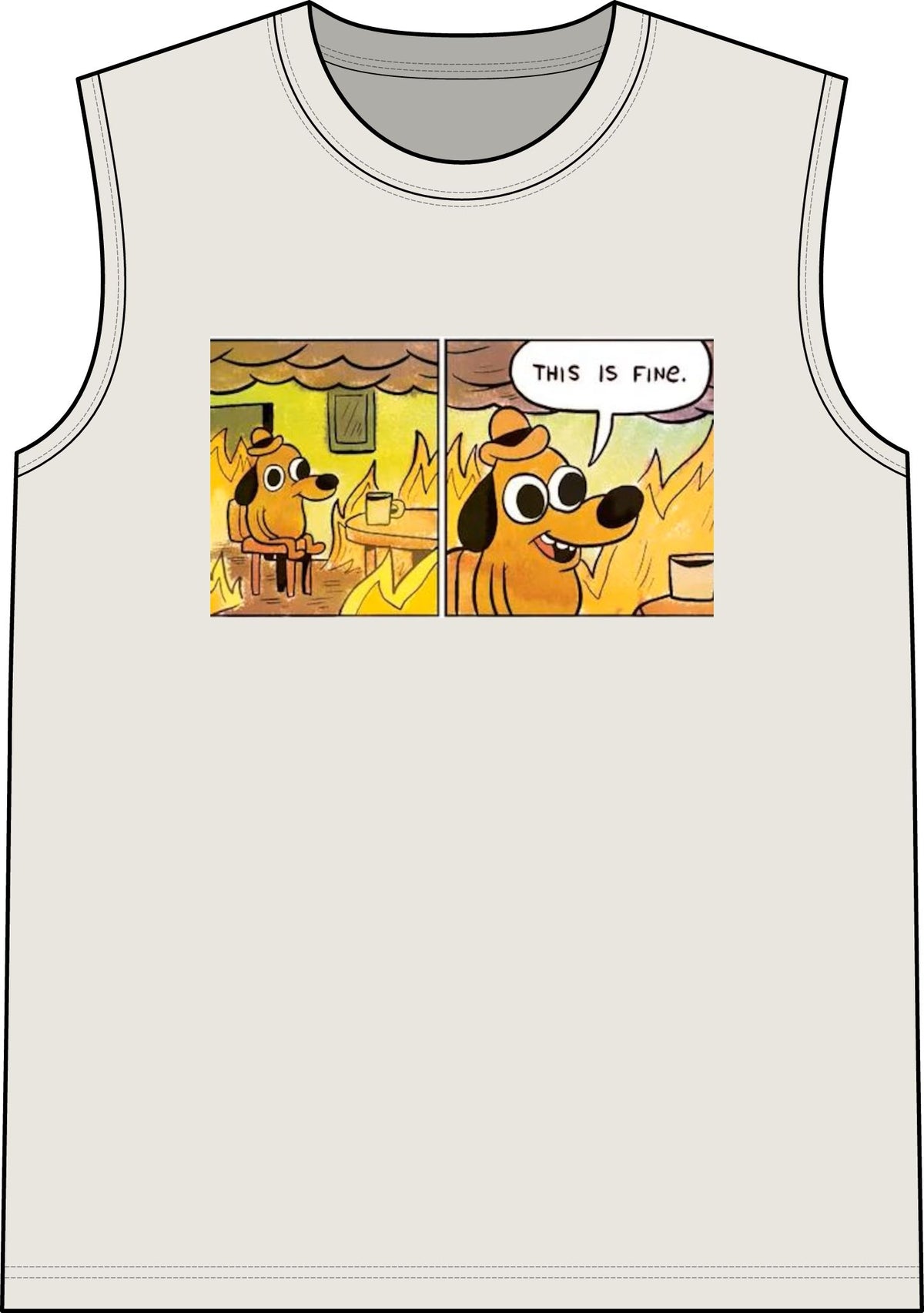 This Is Fine - Classic Tank