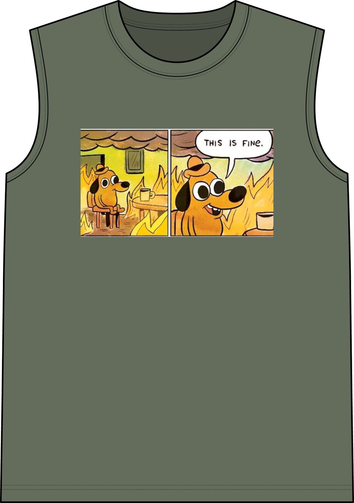This Is Fine - Classic Tank