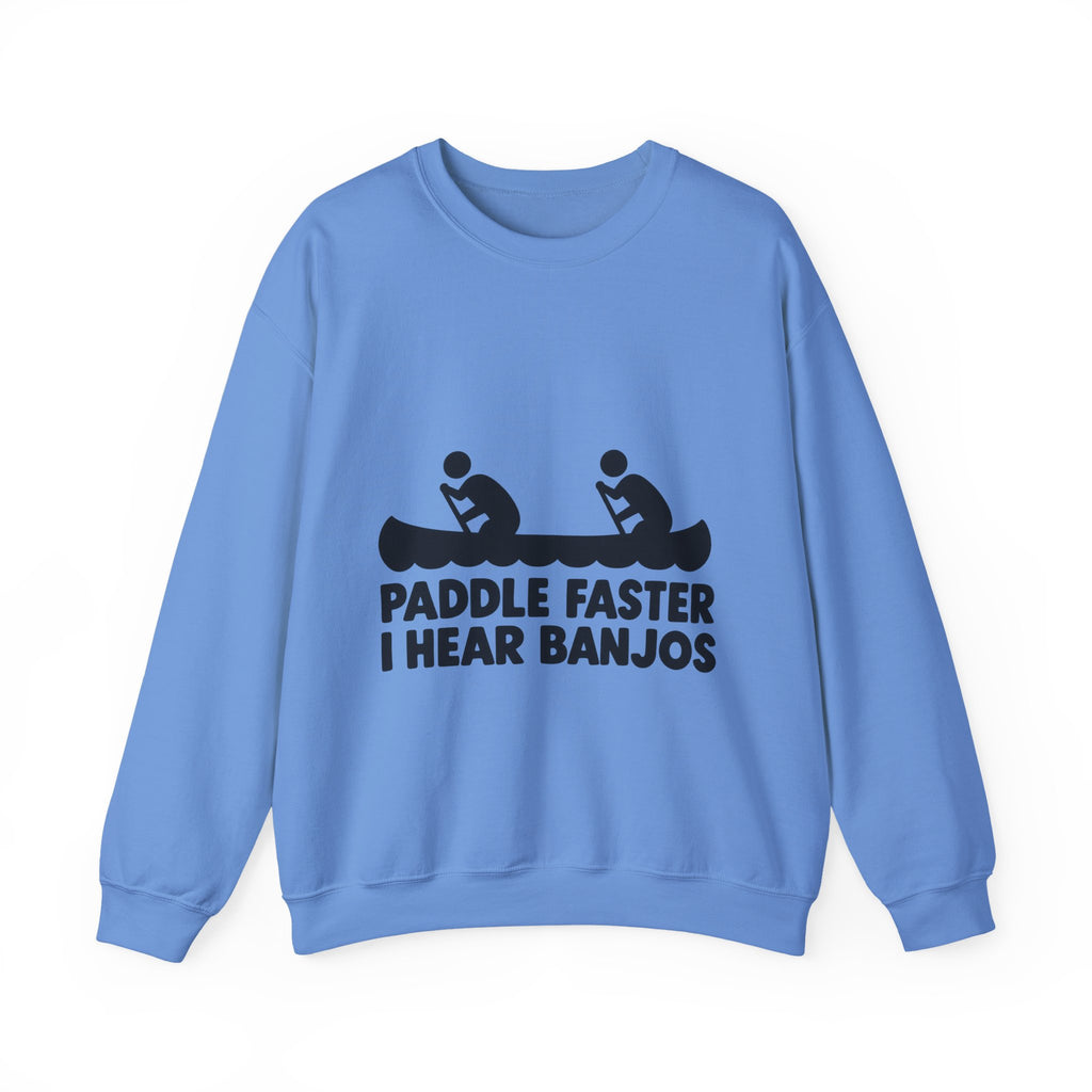 Paddle Faster Banjos - Crewneck Sweatshirt