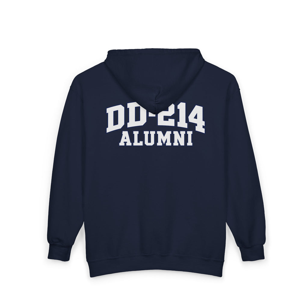DD-214 Alumni - Full-Zip Hooded Sweatshirt