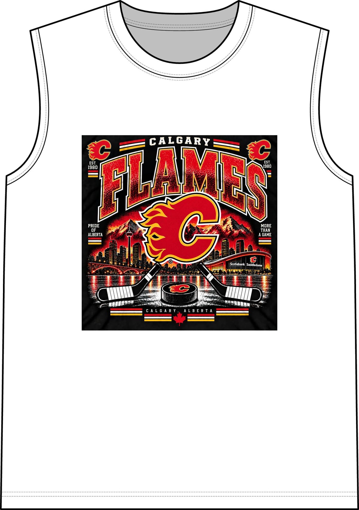 Calgary Flames Pride - Classic Tank