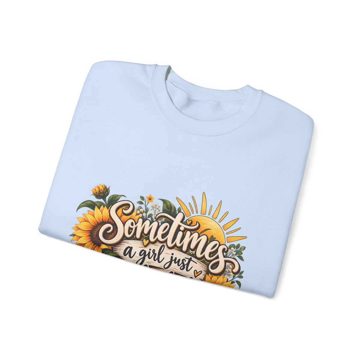 Sunshine Motivation Tee - Crewneck Sweatshirt