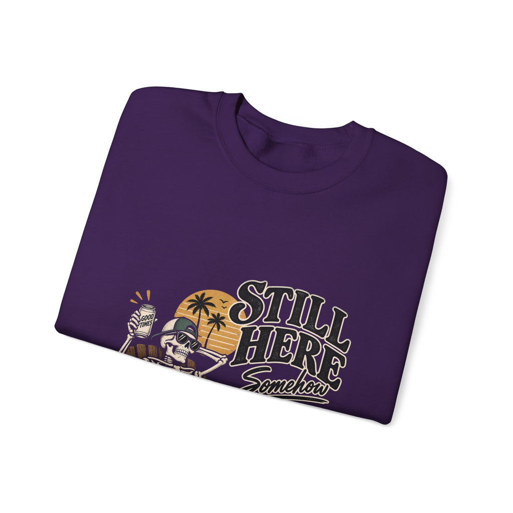 Still Here Somehow - Crewneck Sweatshirt