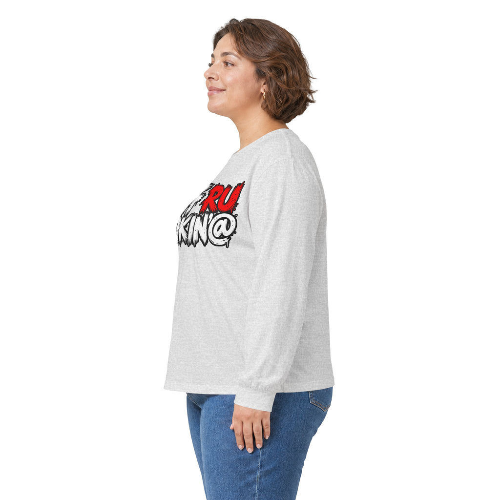 WTF RU LOOKIN AT - Unisex Ultra Cotton Long Sleeve Tee