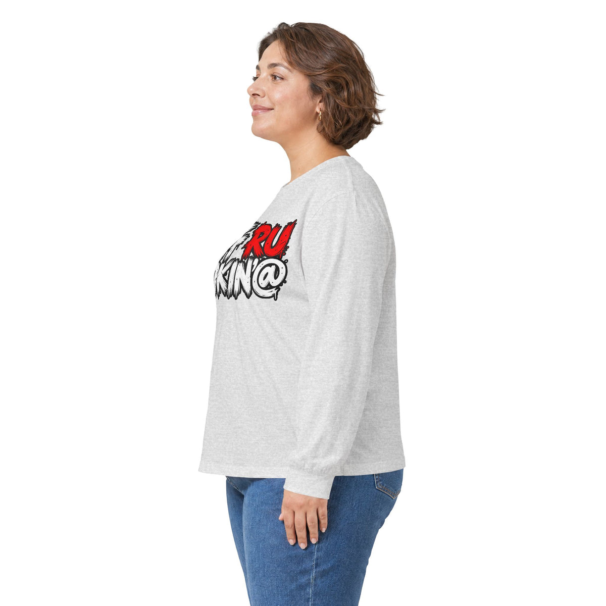 WTF RU LOOKIN AT - Unisex Ultra Cotton Long Sleeve Tee