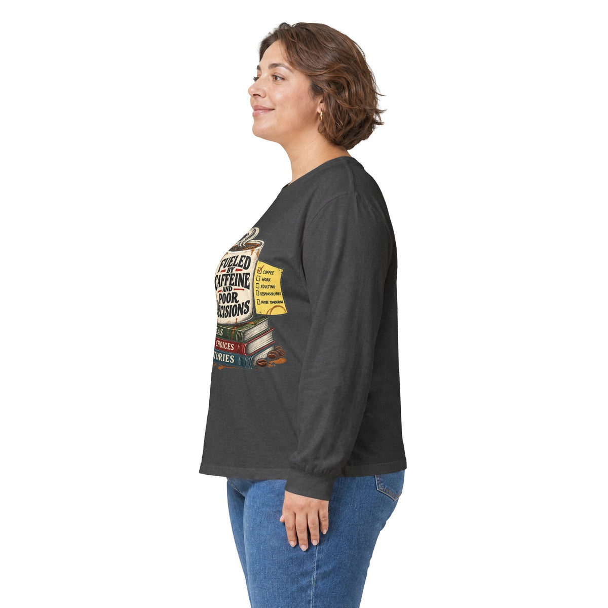 Fueled by Caffeine - Unisex Ultra Cotton Long Sleeve Tee