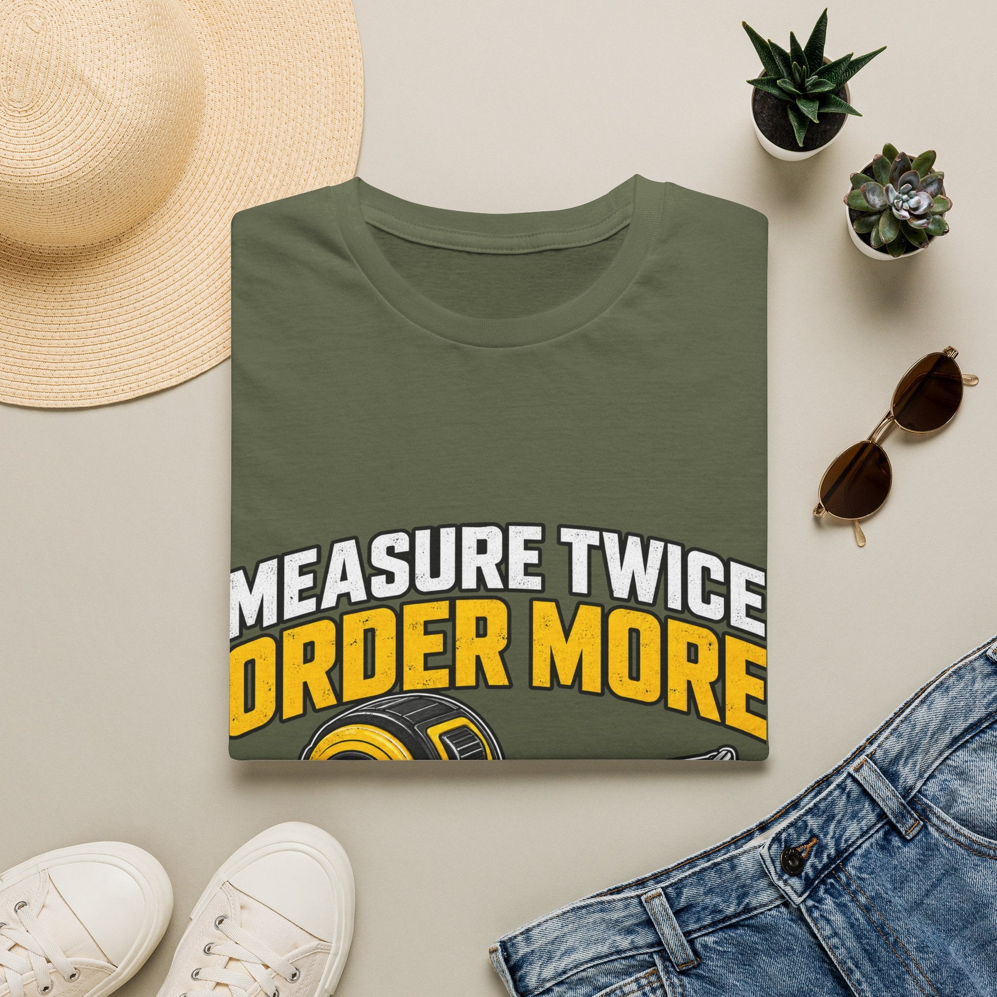 Measure Twice Order More - Classic Tee