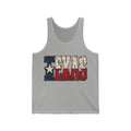 Texas Flag Block Letters - Athletic Tank