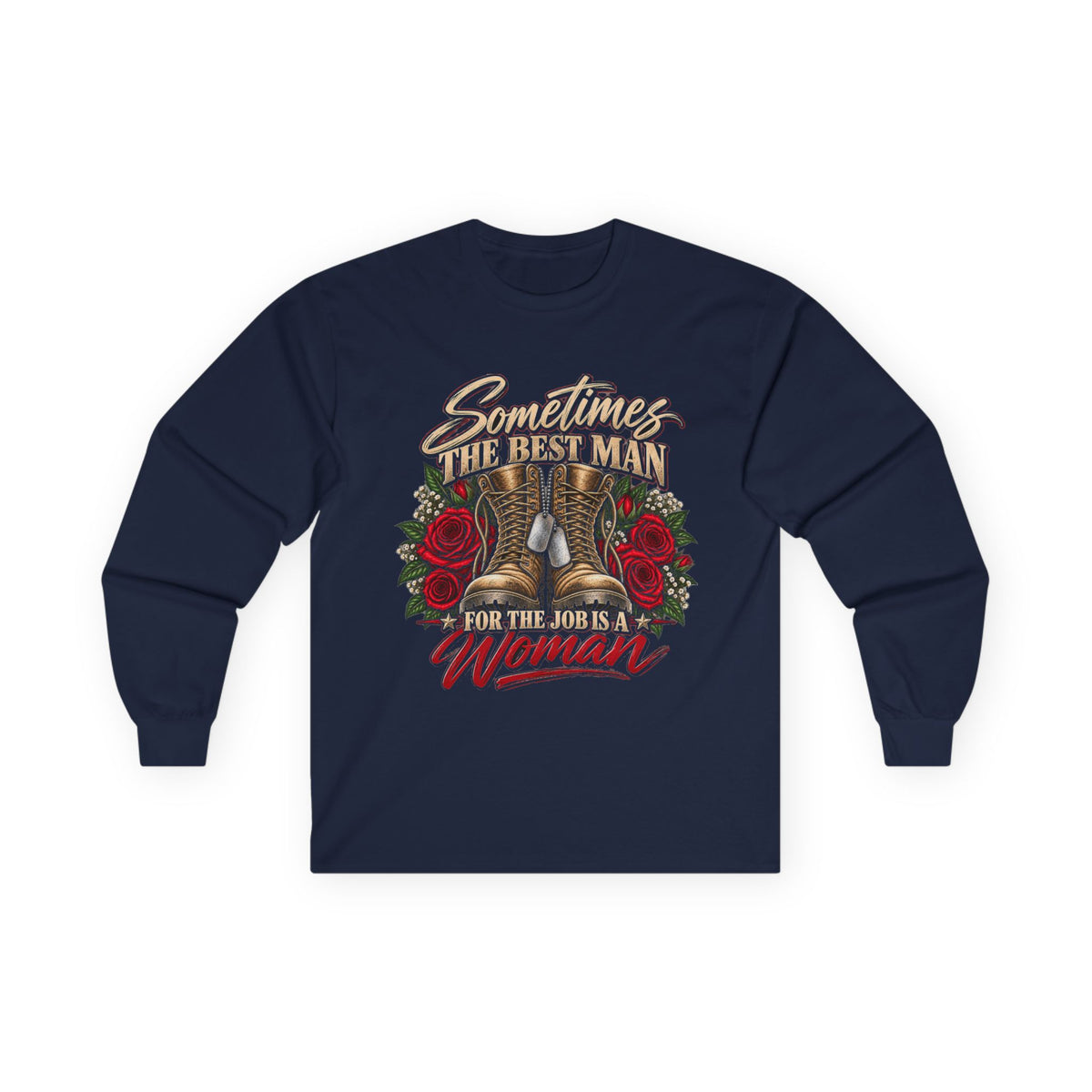 Best Man for the Job - Unisex Ultra Cotton Long Sleeve Tee