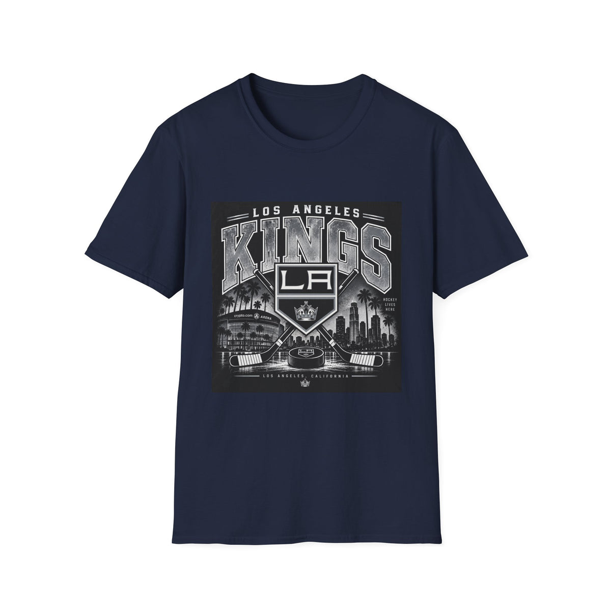 LA Kings Hockey Lives Here - Classic Tee
