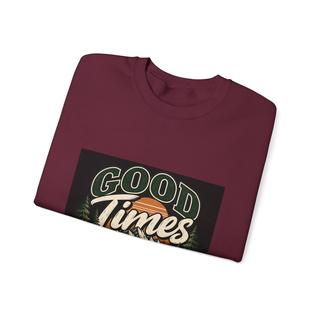 Good Times Questionable Decisions - Crewneck Sweatshirt