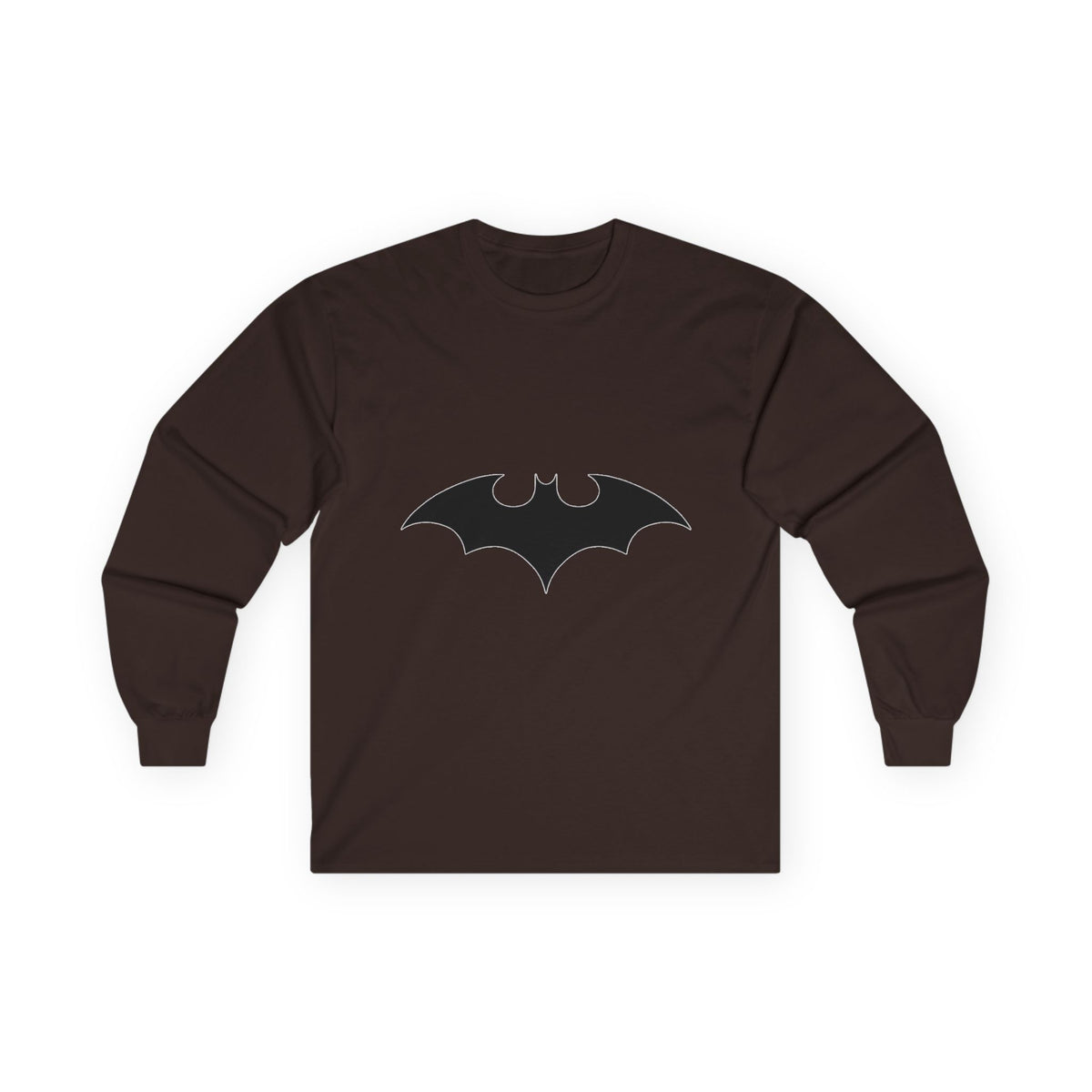 Midnight Bat Emblem - Unisex Ultra Cotton Long Sleeve Tee