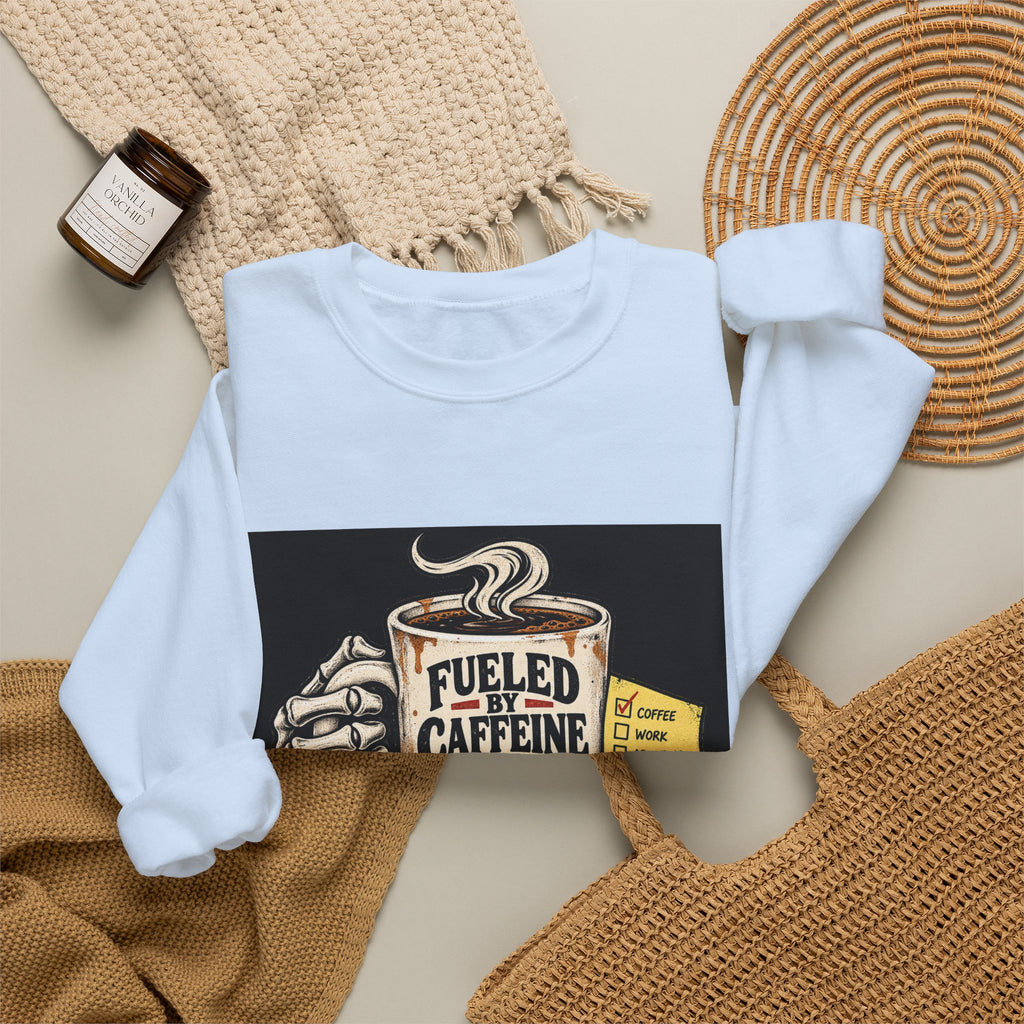 Fueled by Caffeine - Crewneck Sweatshirt