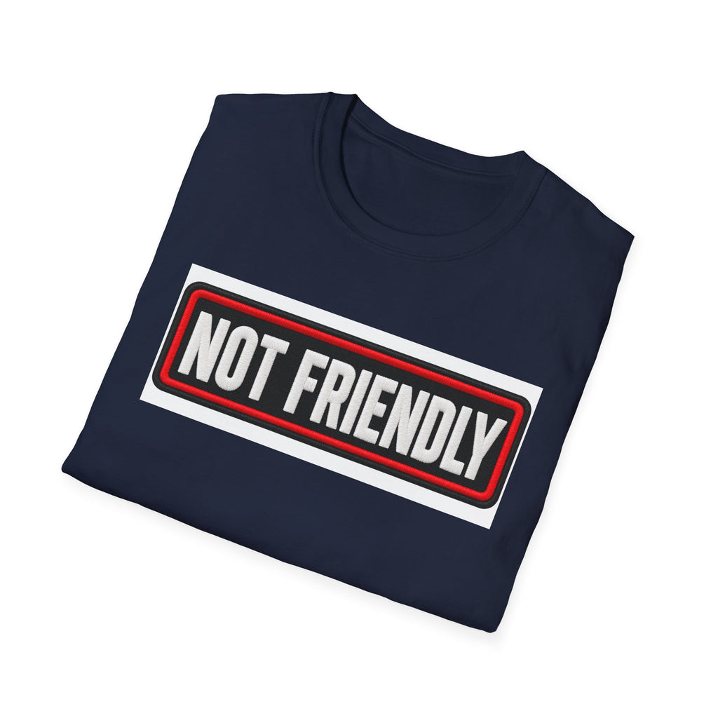 Not Friendly - Service Dog Patch - Classic Tee