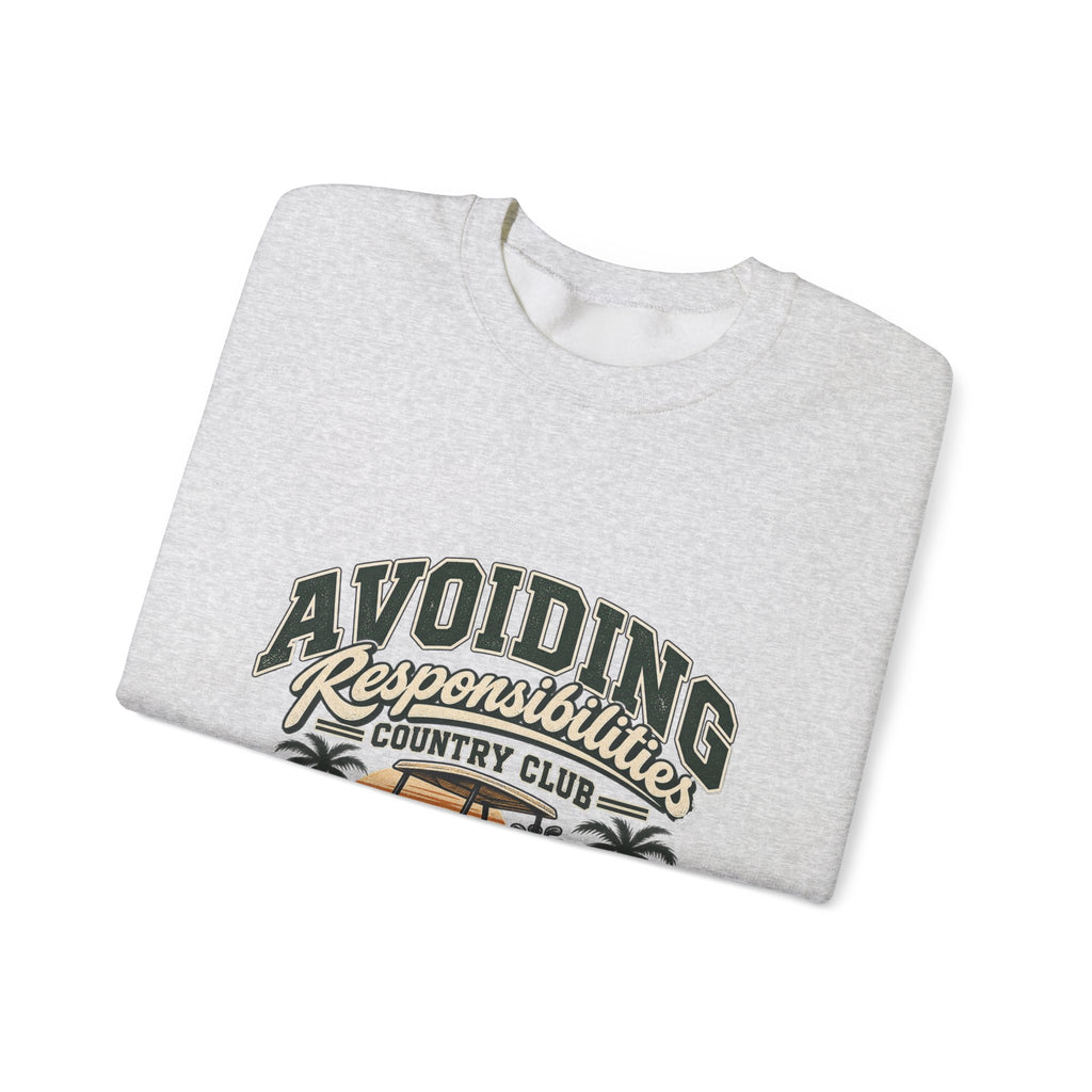 Avoiding Responsibility Country Club - Crewneck Sweatshirt