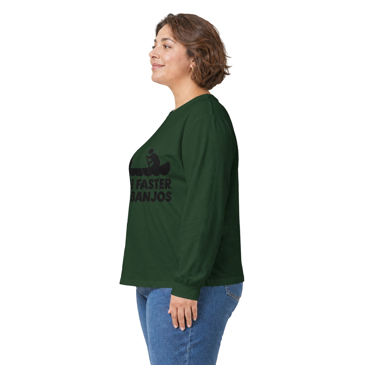 Paddle Faster Banjos - Unisex Ultra Cotton Long Sleeve Tee