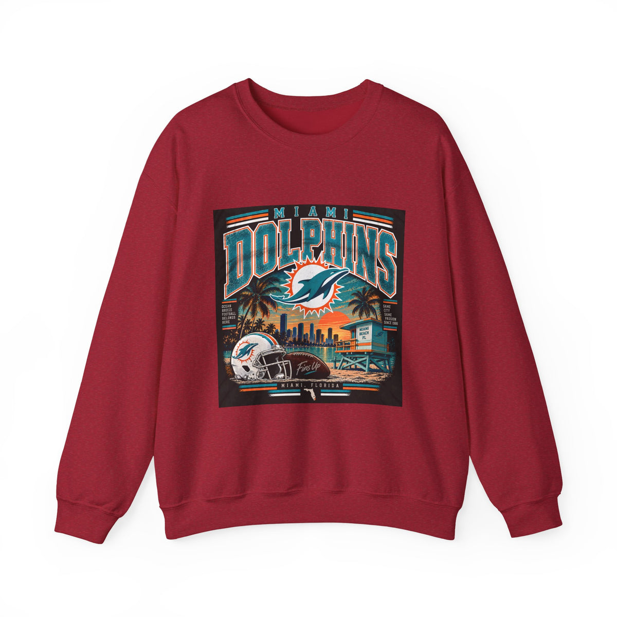 Miami Dolphins - Crewneck Sweatshirt