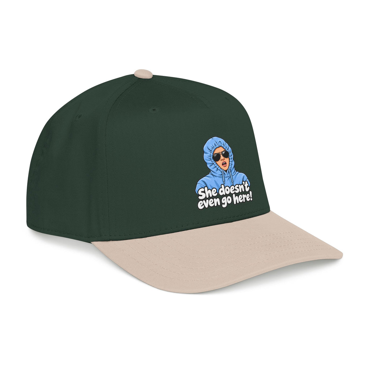 She Doesn't Even Go Here - OTTO Baseball Hat