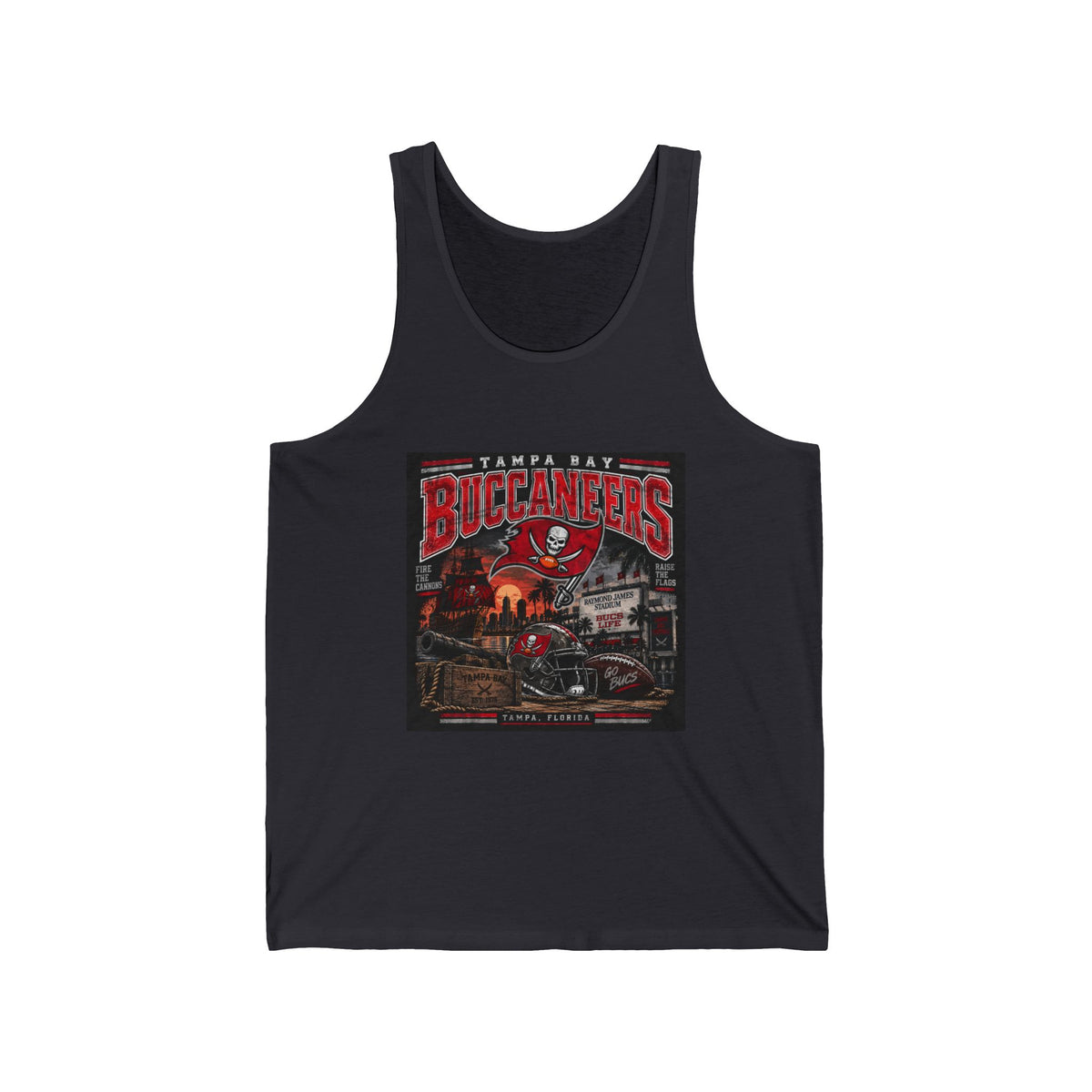 Tampa Bay Buccaneers Pirate Heritage - Athletic Tank