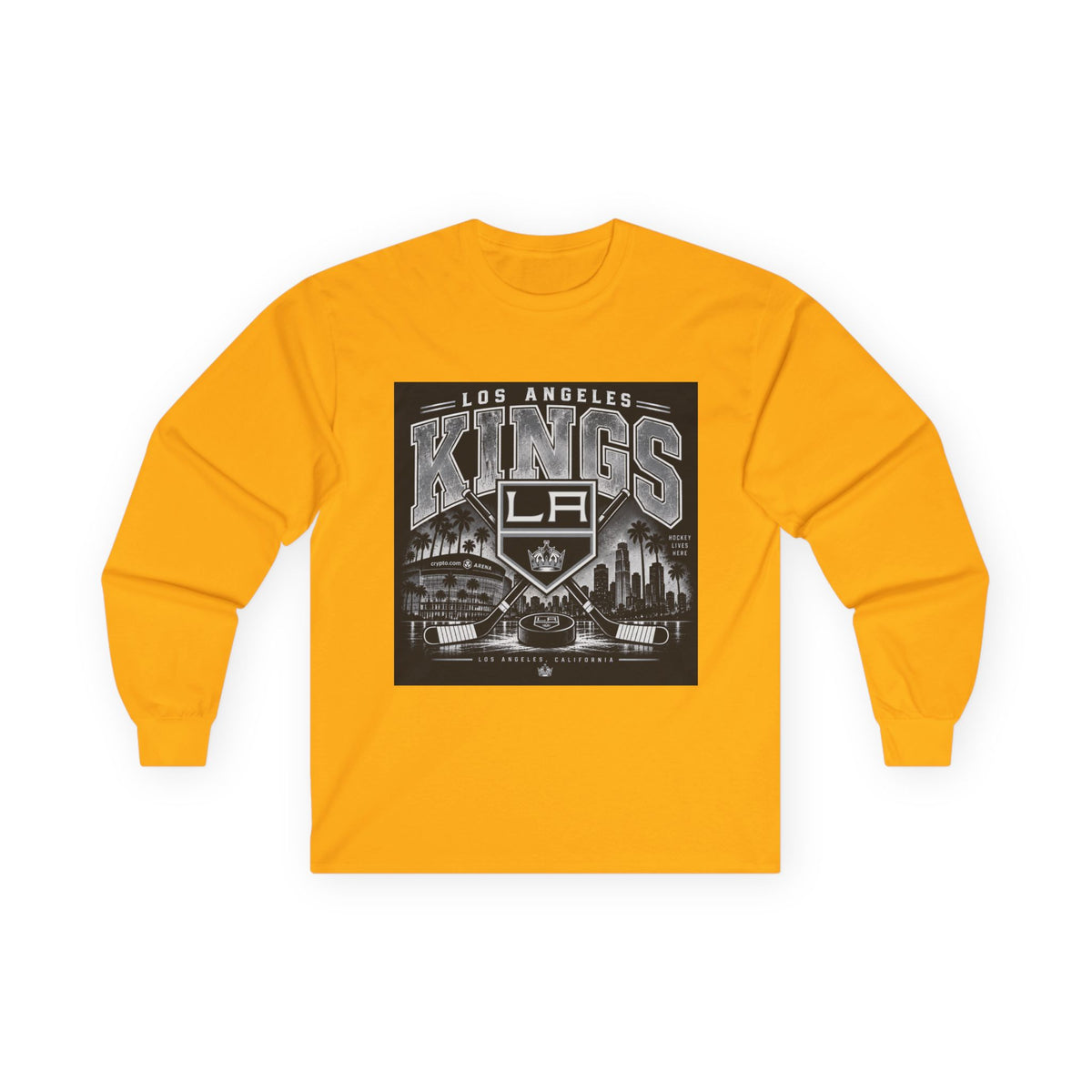 LA Kings Hockey Lives Here - Unisex Ultra Cotton Long Sleeve Tee