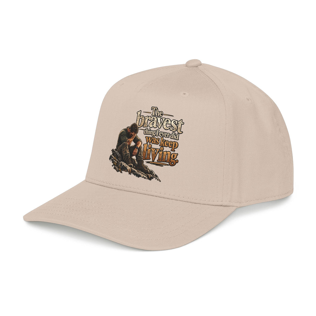 The Bravest Thing I Ever Did Was Keep Living - OTTO Baseball Hat