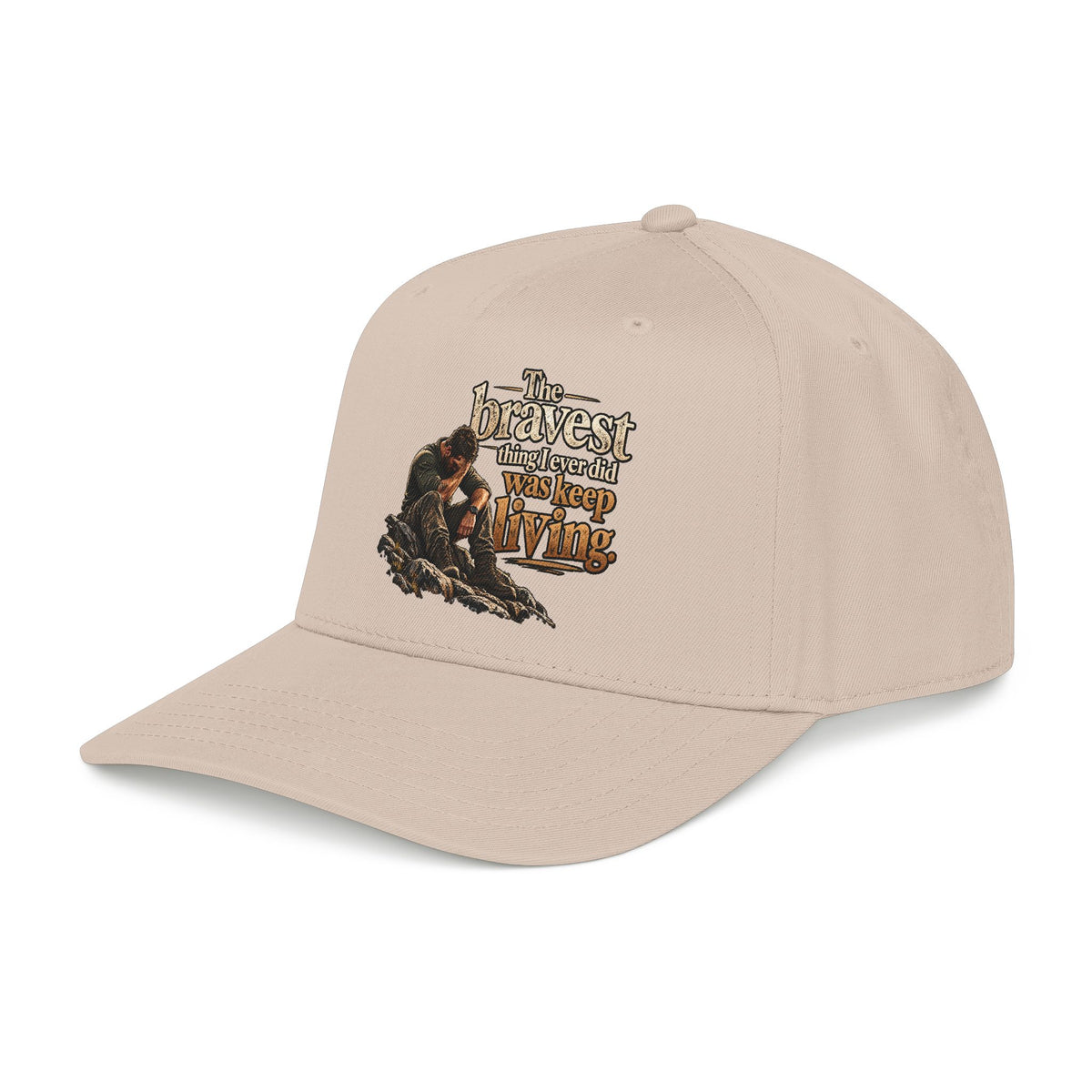 The Bravest Thing I Ever Did Was Keep Living - OTTO Baseball Hat