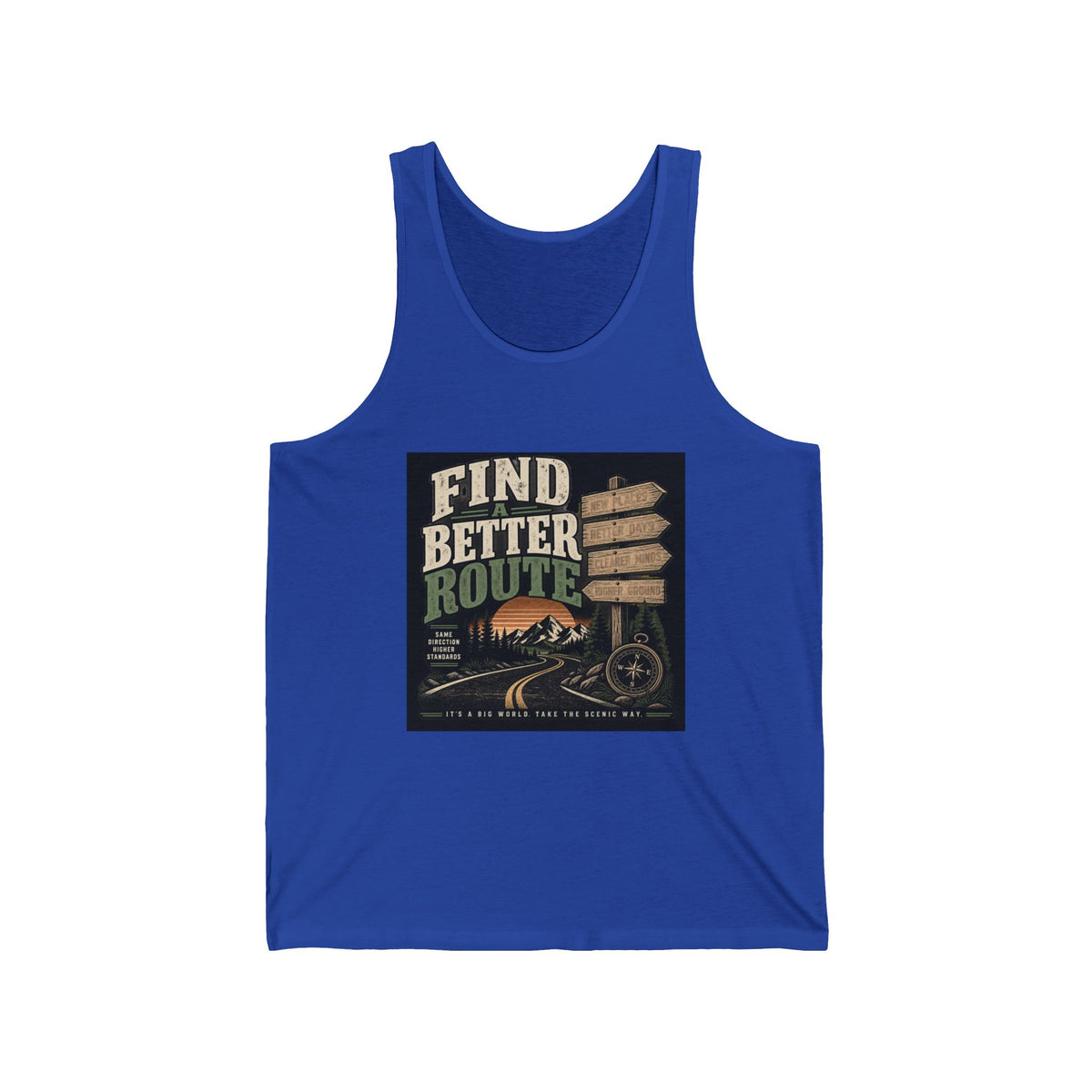 Find A Better Route - Athletic Tank