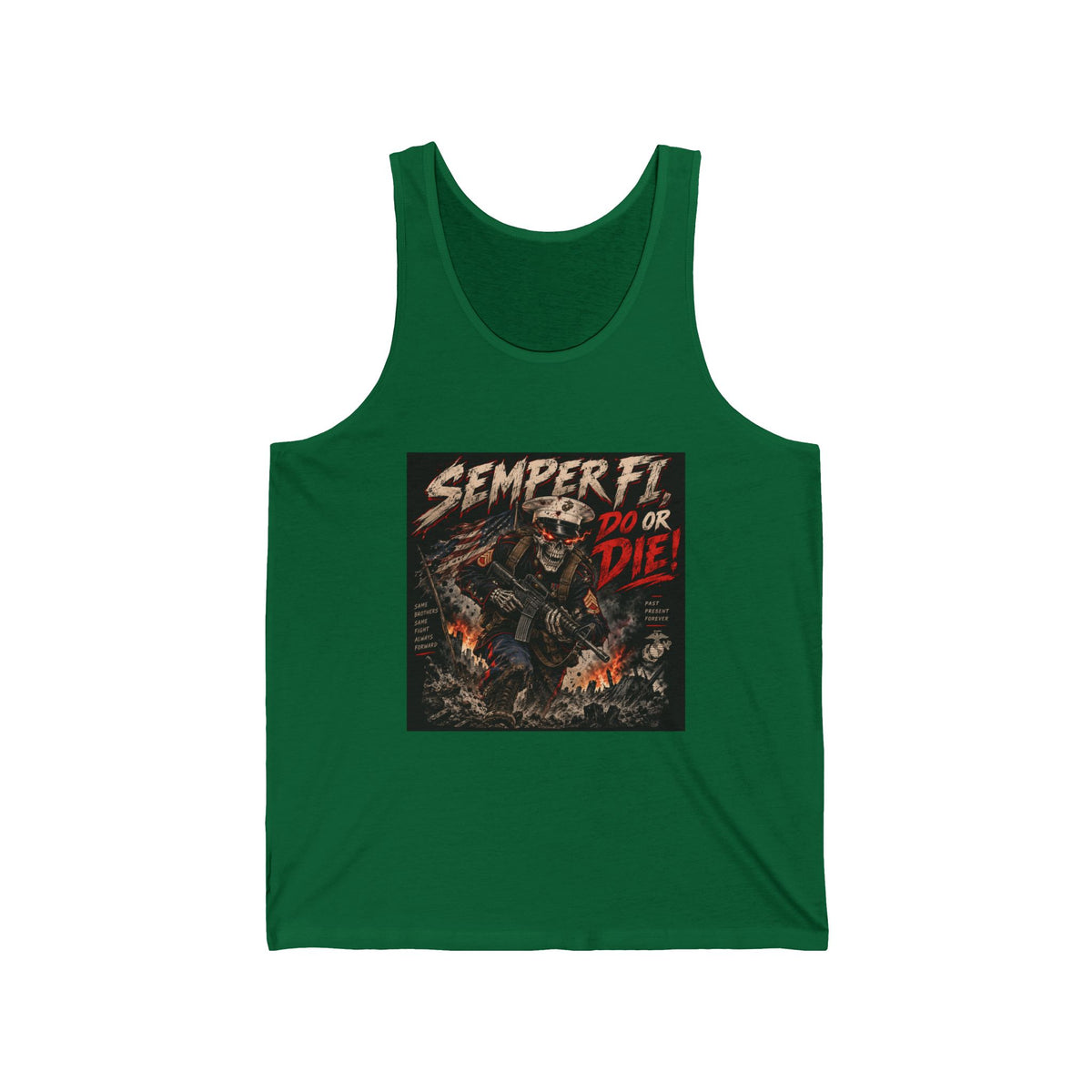 Semper Fi Do or Die - Athletic Tank