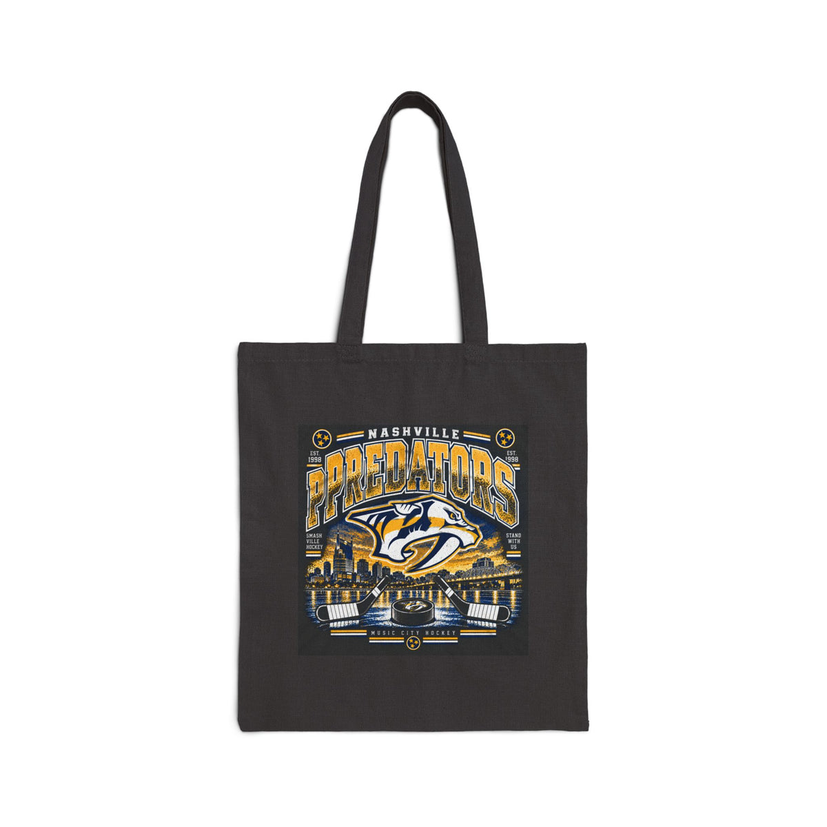 Nashville Predators Music City - Canvas Tote