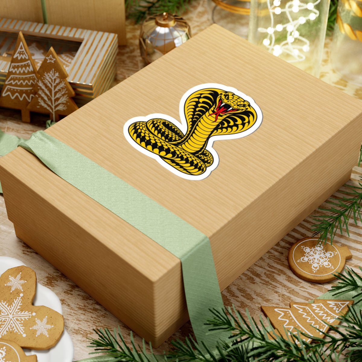 Cobra Emblem - Kiss-Cut Sticker