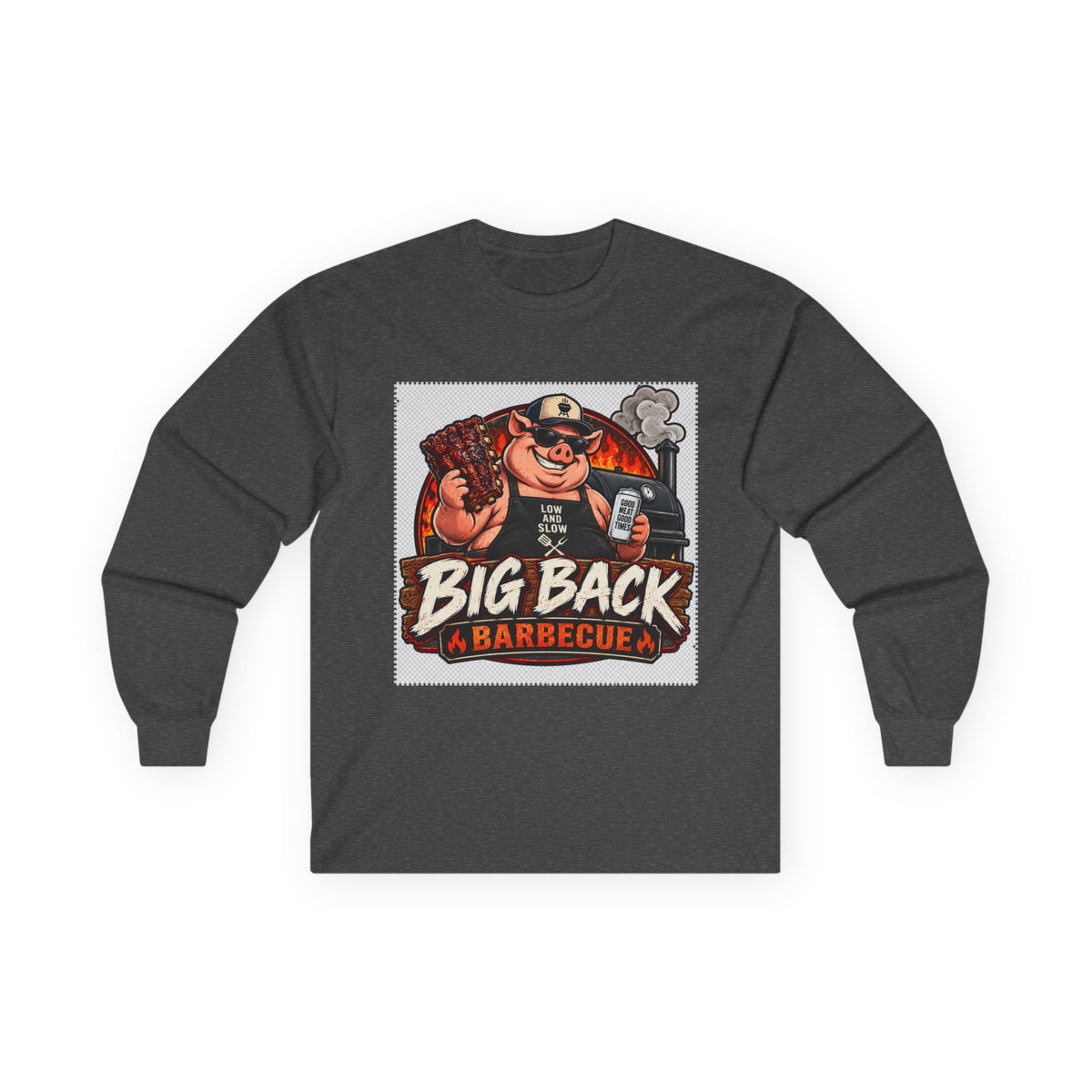 Big Back Barbecue - Unisex Ultra Cotton Long Sleeve Tee