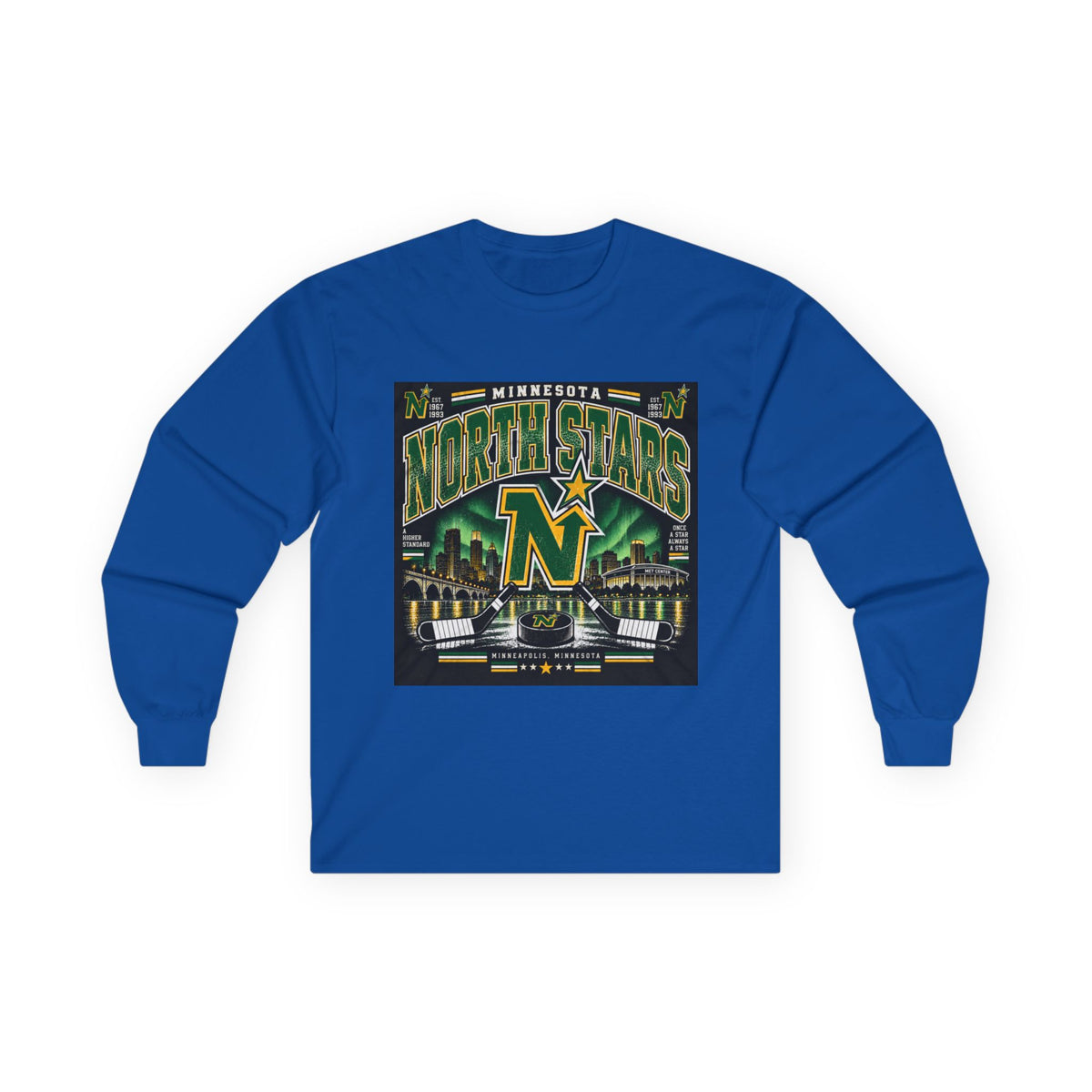 Minnesota North Stars Classic - Unisex Ultra Cotton Long Sleeve Tee