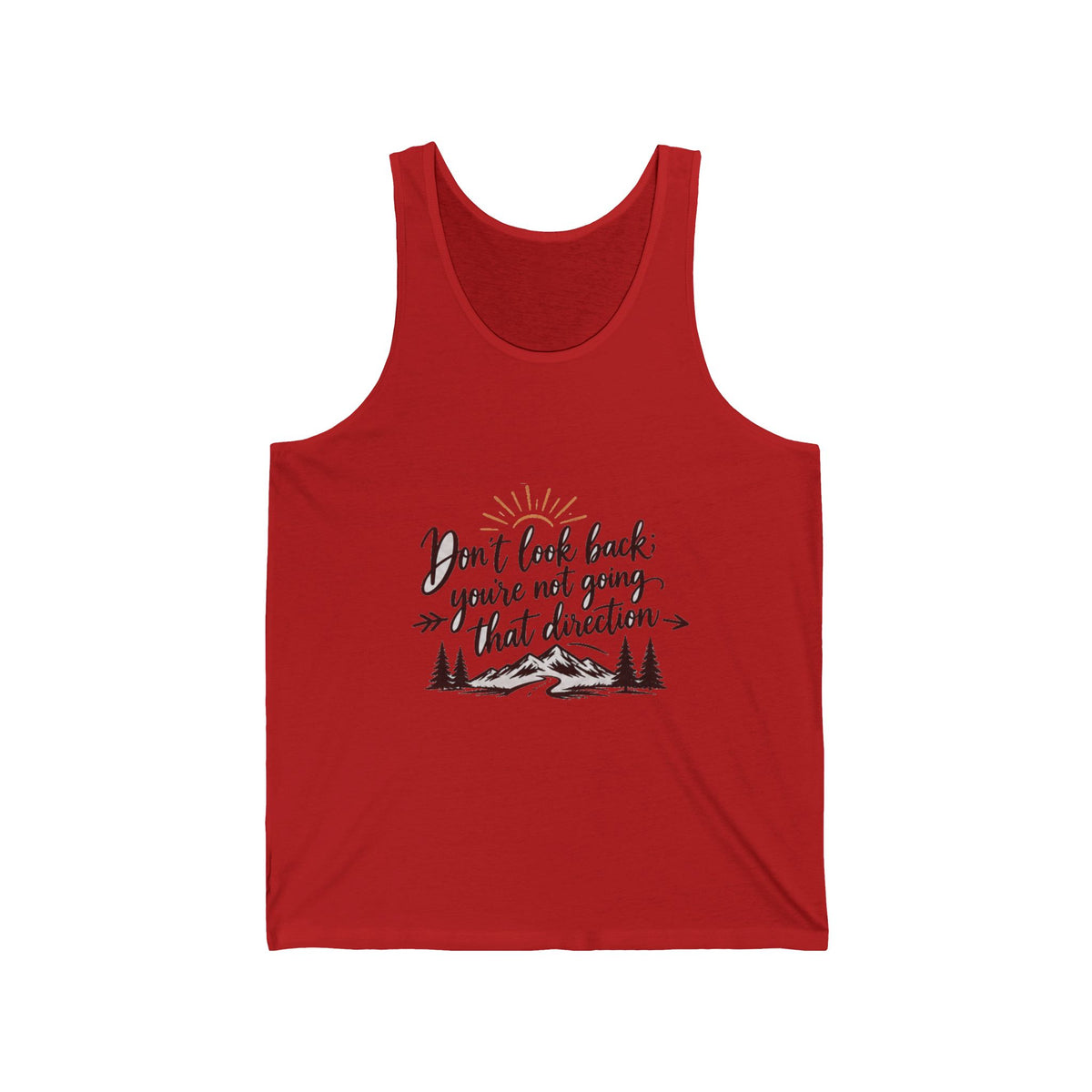 Don't Look Back - Athletic Tank