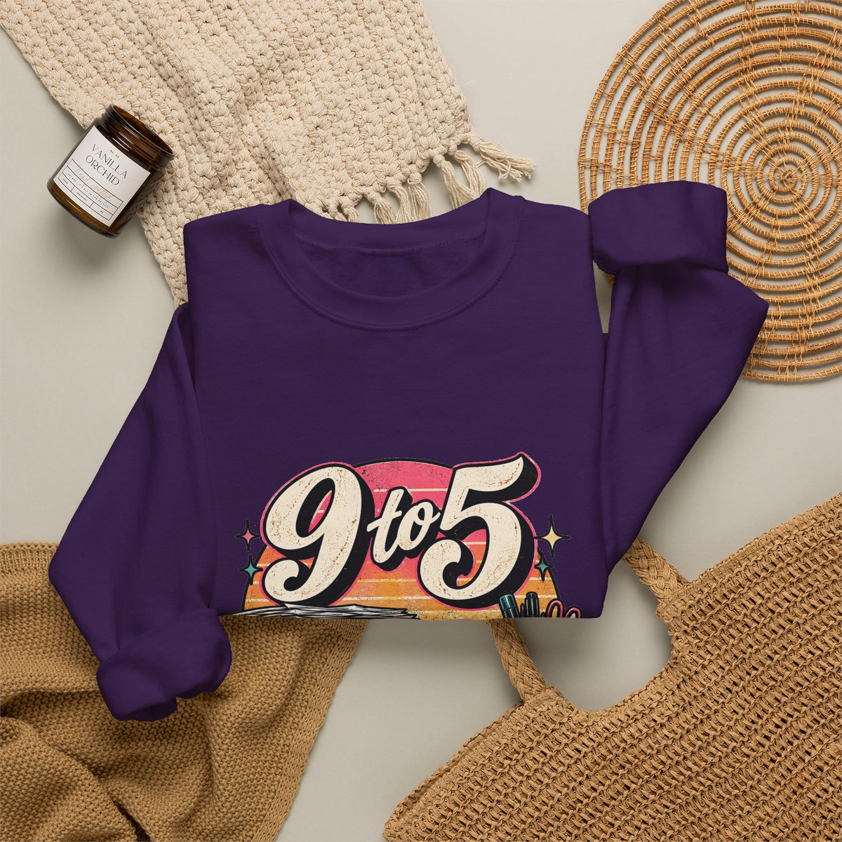 9to5 Make the World Go Round - Crewneck Sweatshirt