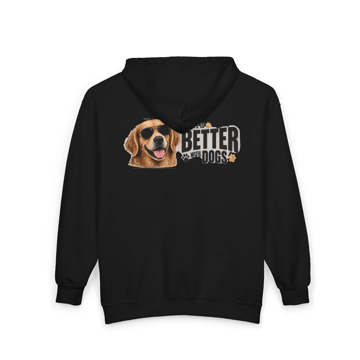 Dog Lover - Full-Zip Hooded Sweatshirt