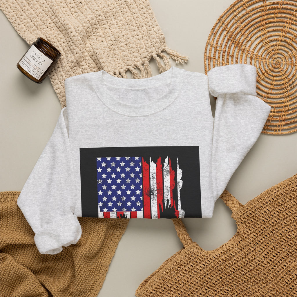 Old Glory Eagle - Crewneck Sweatshirt