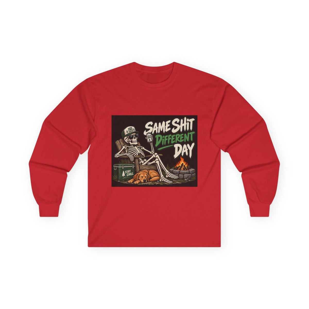Same Shit Different Day - Unisex Ultra Cotton Long Sleeve Tee