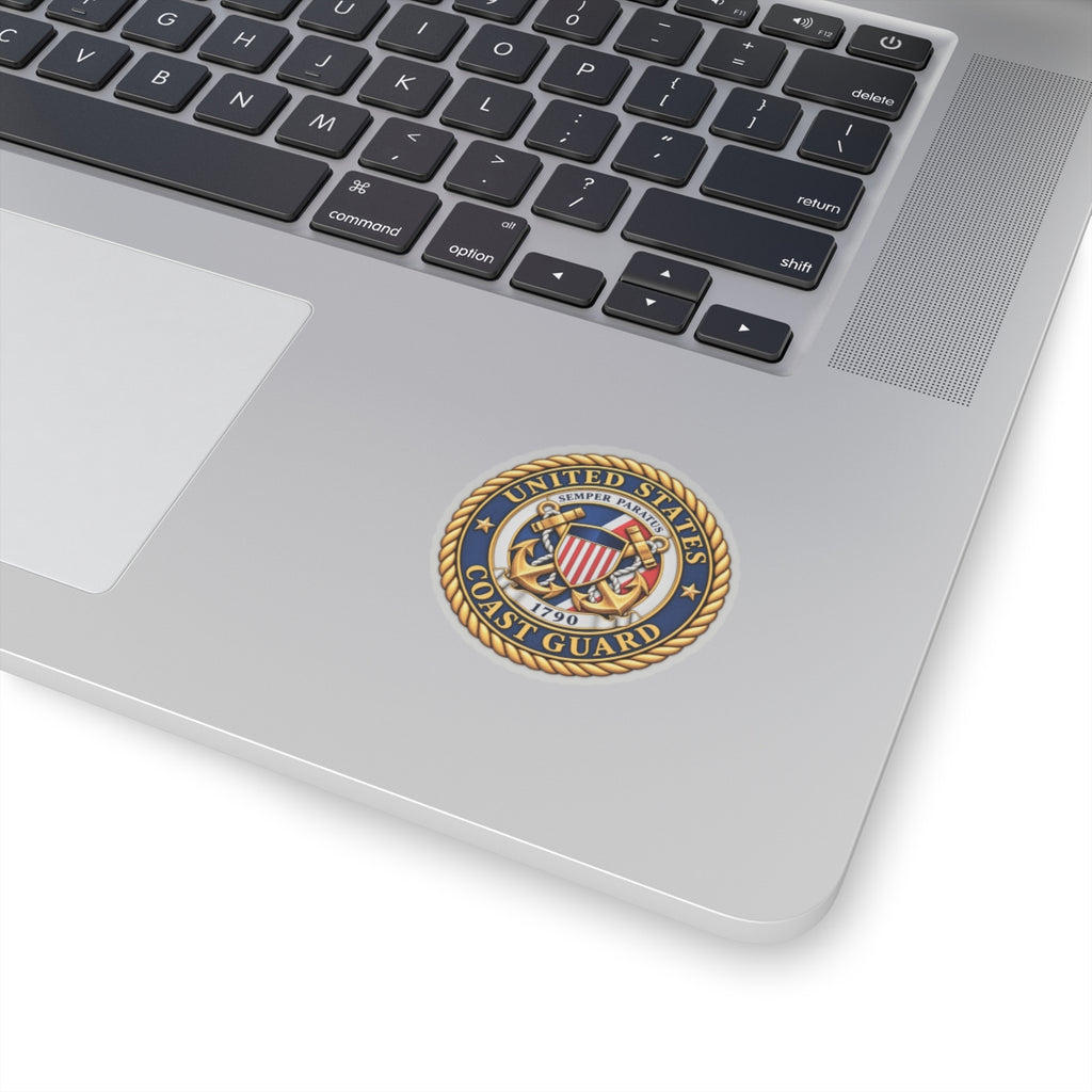 U.S. Coast Guard Emblem - Kiss-Cut Sticker