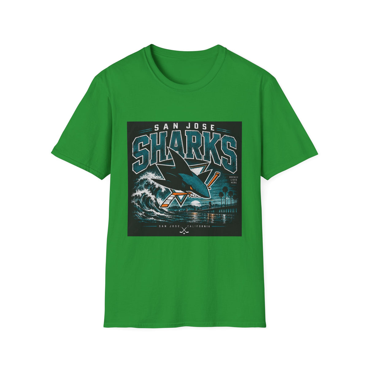 Sharks Wave Hockey Tee - Classic Tee
