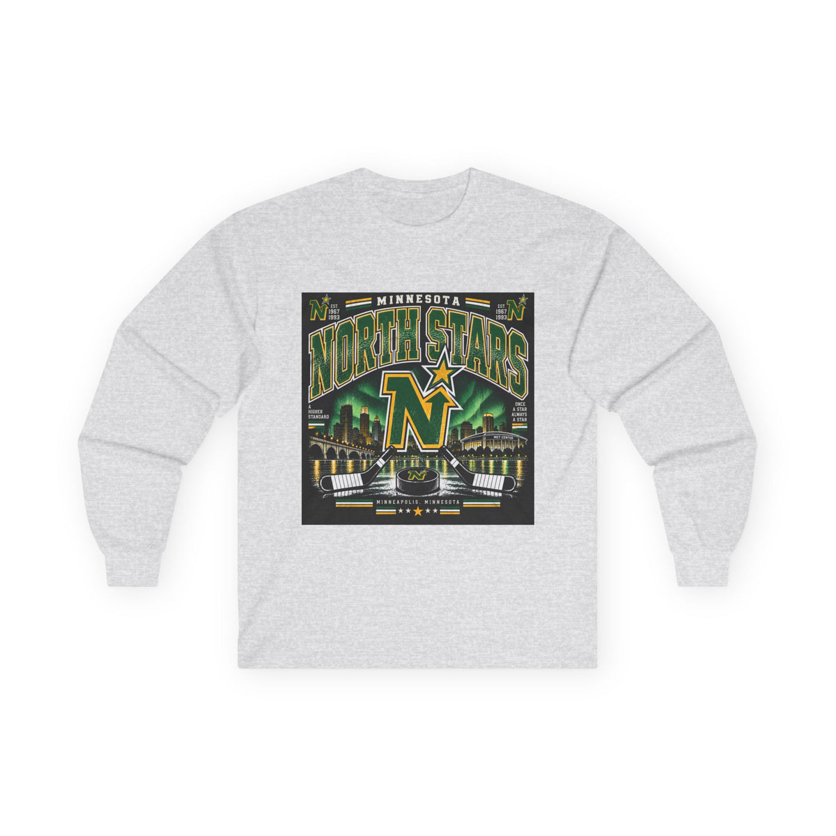 Minnesota North Stars Classic - Unisex Ultra Cotton Long Sleeve Tee