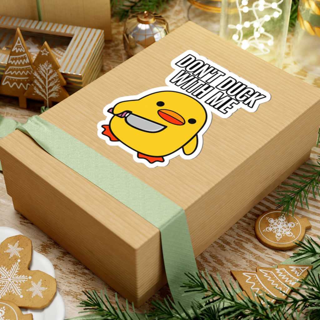 Duck With Me - Kiss-Cut Sticker