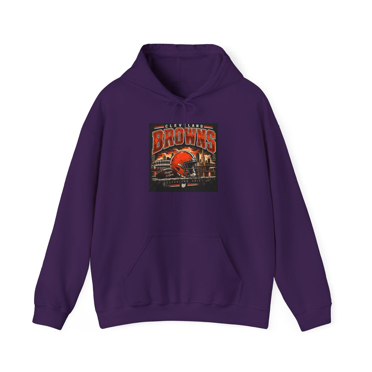 Cleveland Browns Skyline - Hoodie