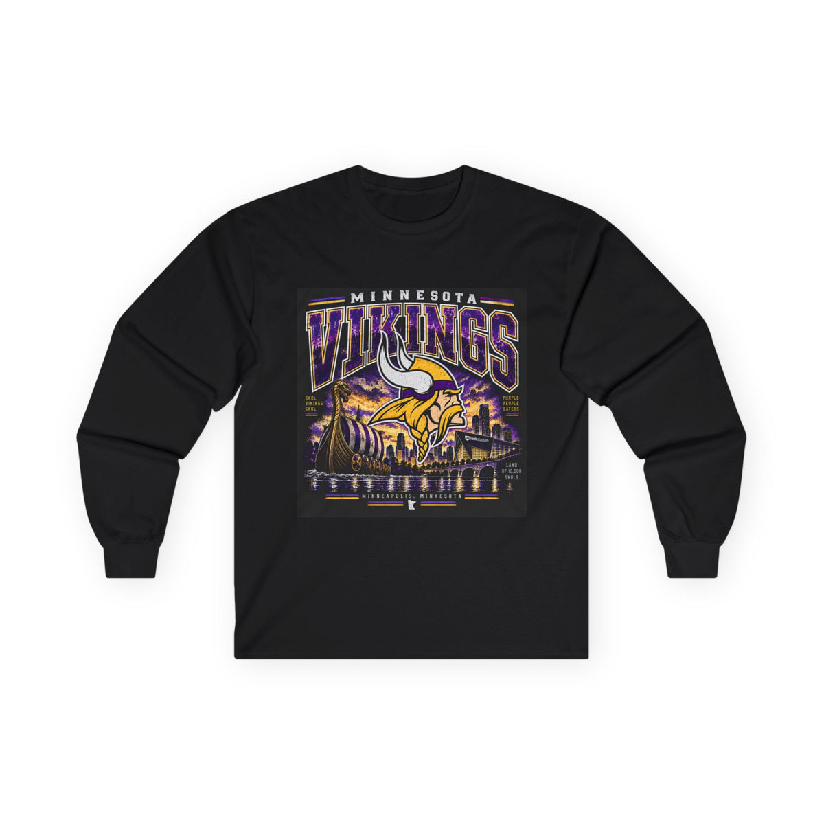 Vikings Legacy Design - Unisex Ultra Cotton Long Sleeve Tee
