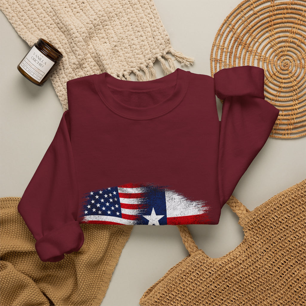 American by Birth, Texan by Choice - Crewneck Sweatshirt