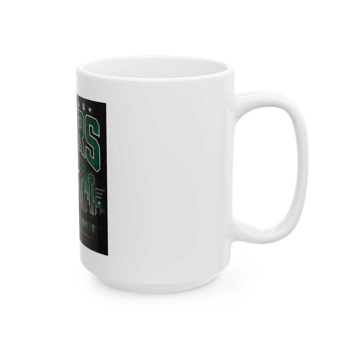 Dallas Stars Skyline Tee - Ceramic Mug 11oz and 15oz