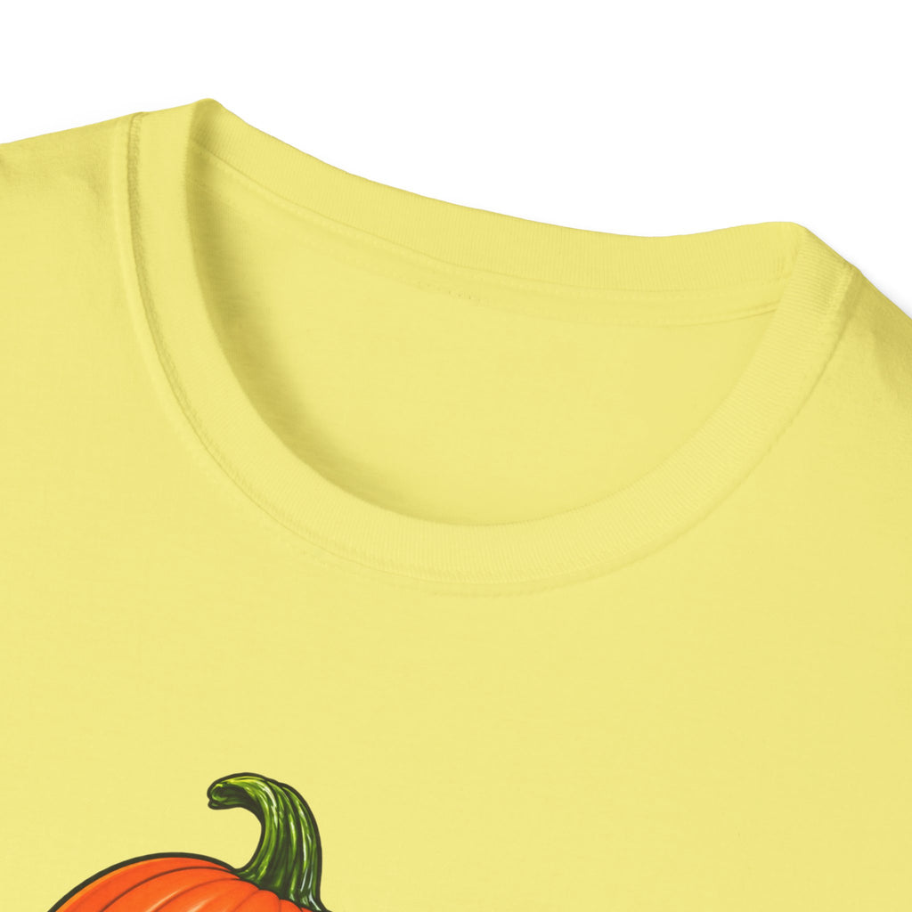 Pumpkin Head Office Cartoon - Classic Tee
