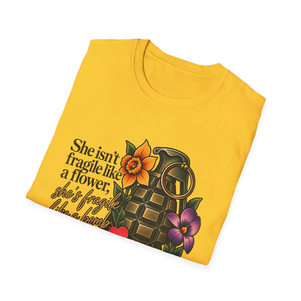 Fragile Like a Bomb - Floral Grenade - Classic Tee