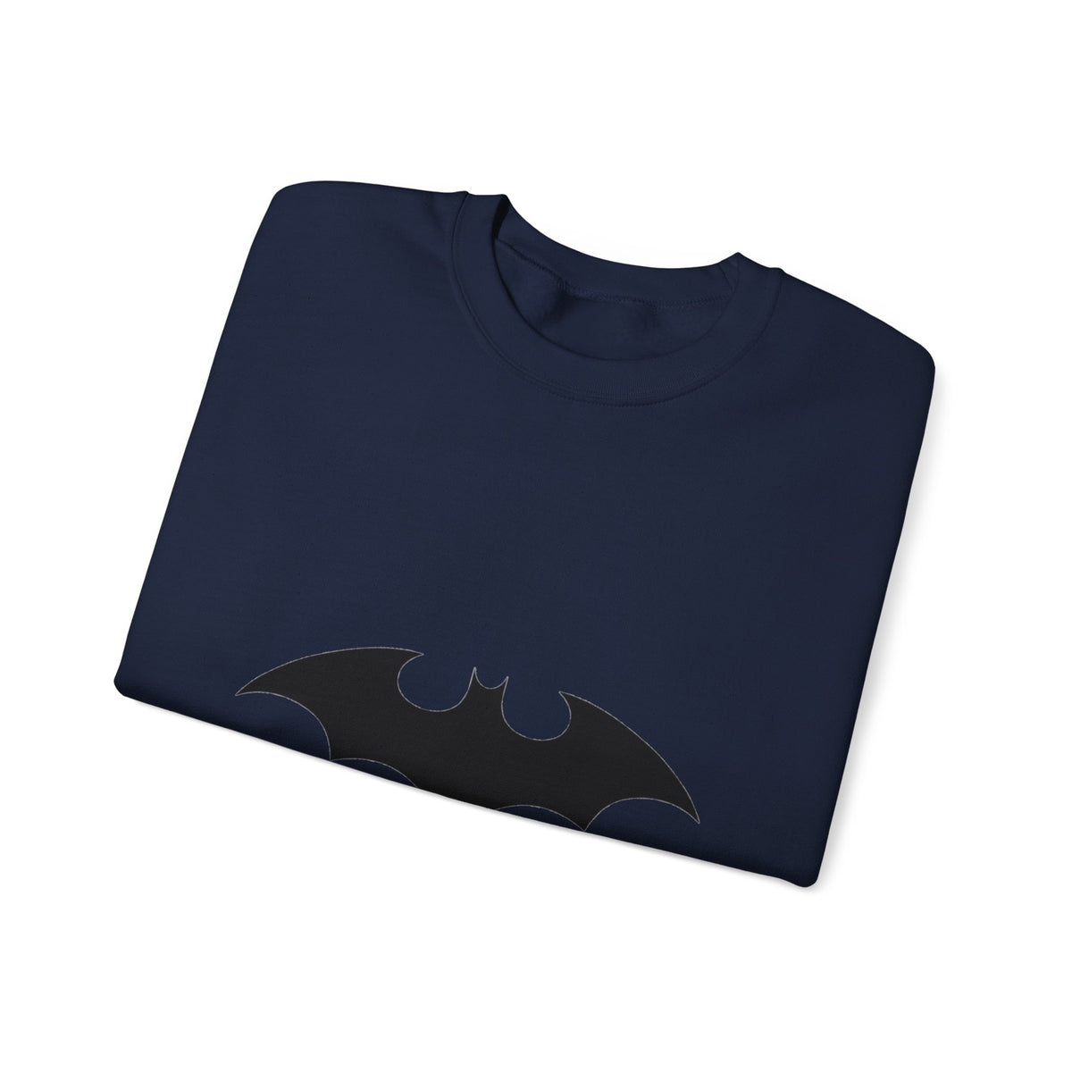 Midnight Bat Emblem - Crewneck Sweatshirt