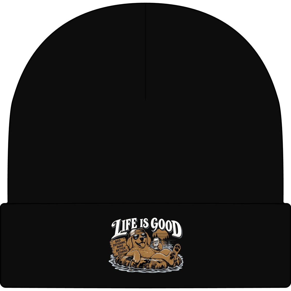 Life is Good Floatin' - AS Colour 1107 Cuff Beanie